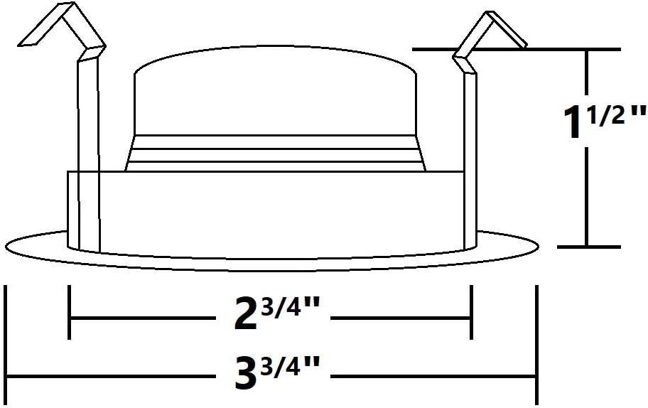 3.75'' Dimmable Standard Recessed Lighting Kit