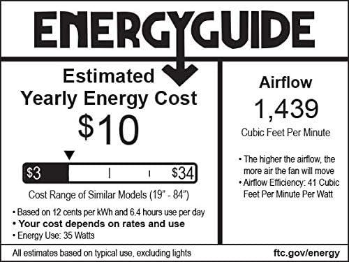 Minka Aire 42" Gyro 6 - Blade LED Dual Ceiling Fan with Wall Control and Light Kit Included