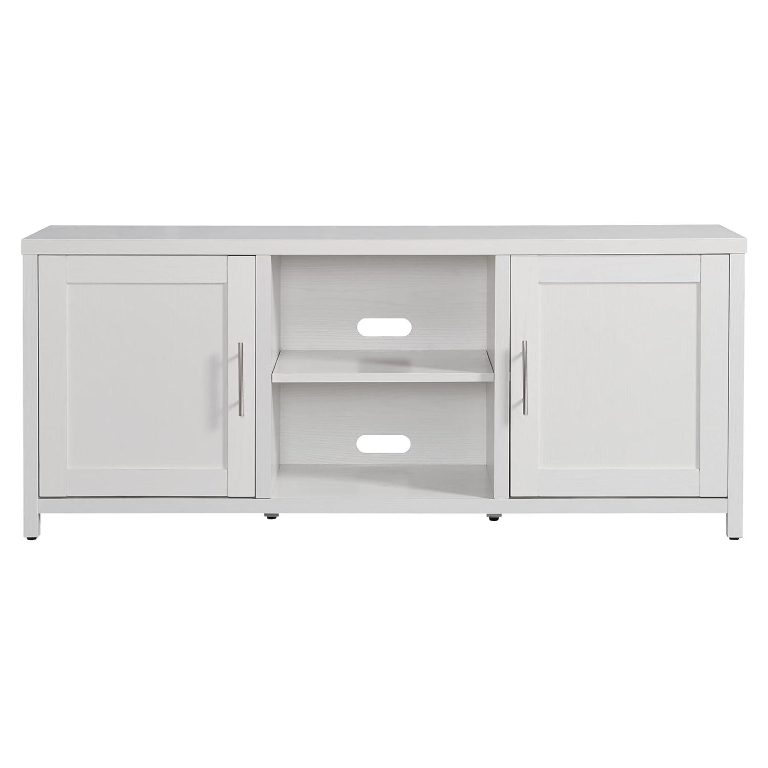 Evelyn&Zoe Strahm Rectangular TV Stand for TV's up to 65", White