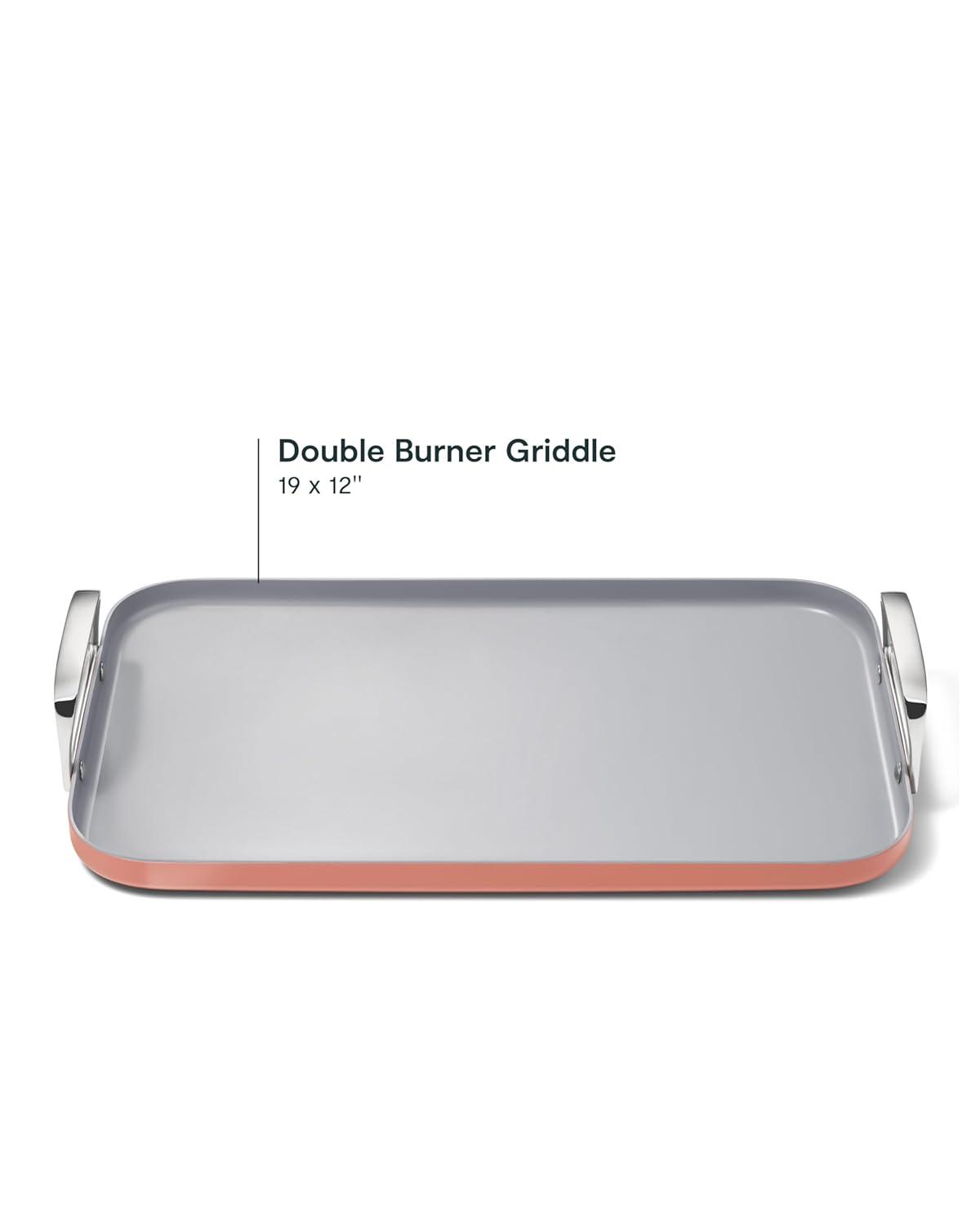 Caraway ® Perracotta Ceramic Non-Stick Double Burner Griddle