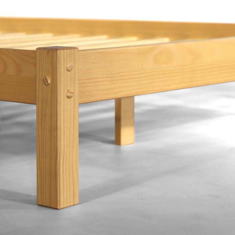 Shaker Solid Wood Panel Bed