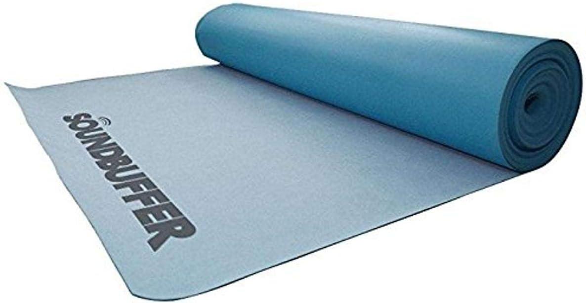 Blue Virgin Latex Rubber Underlayment for Luxury Vinyl Flooring, 100 Sq Ft