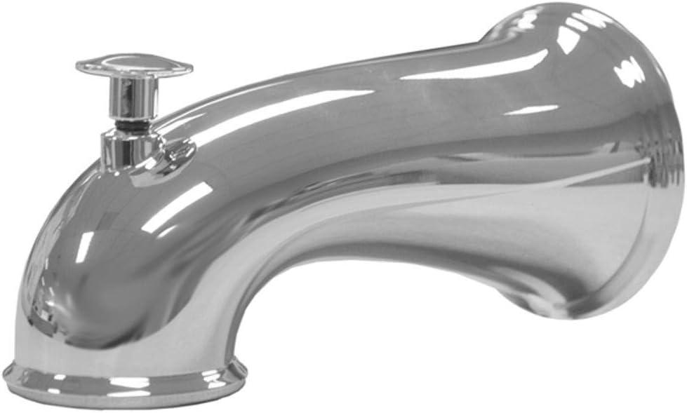 Danco 9D00010315 6" Chrome Decorative Tub Spout With Diverter Faucets