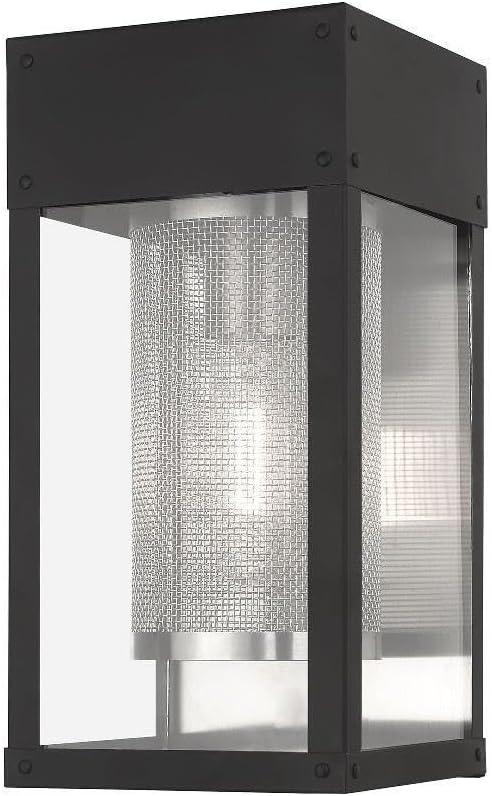 Livex Lighting Franklin 1 - Light Wall Light in  Black