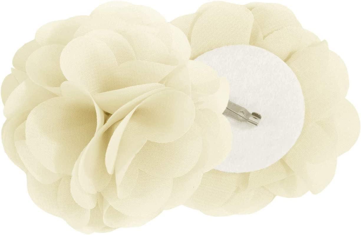 Madison Park Rosette Floral Embellished Cuff Tab Top Solid Curtain Panel