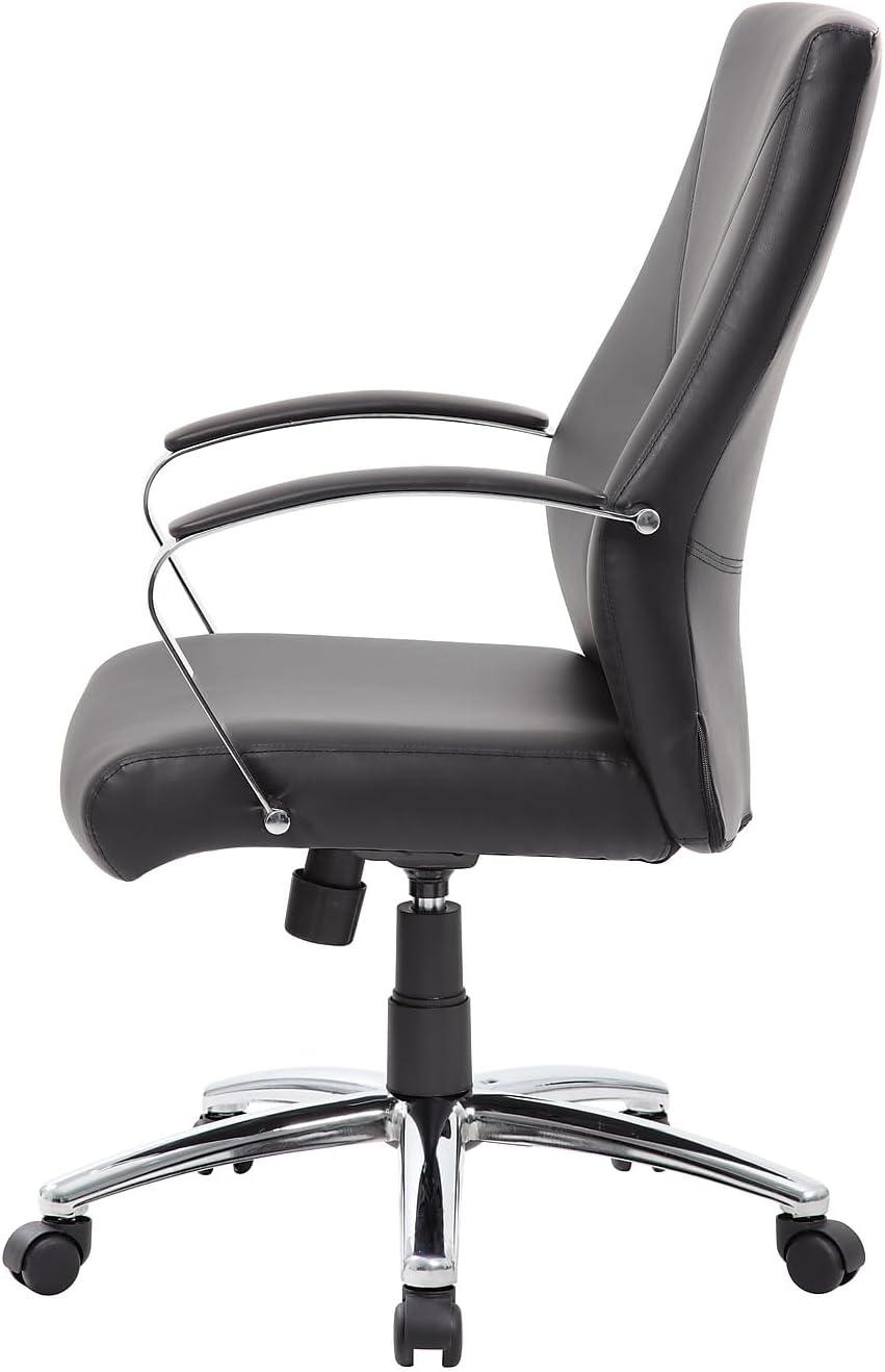 Boss Office Products Leather Conference Chair