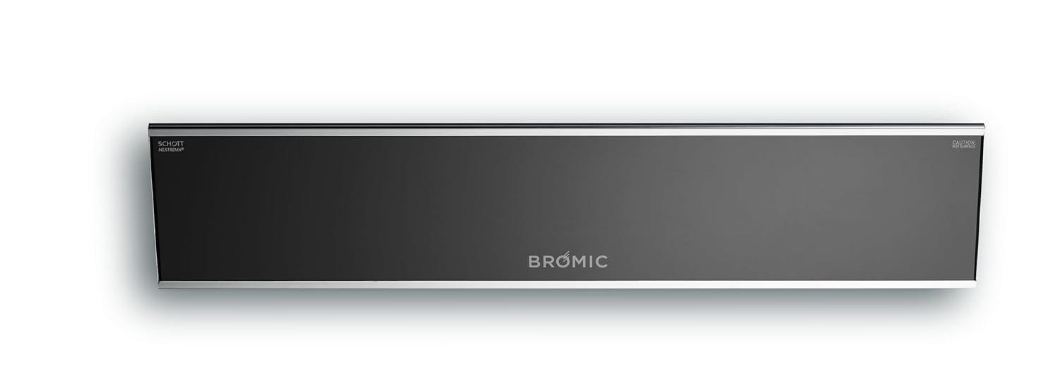 Bromic BH0320005 3400W Heating Platinum Wall Mounted Electric Smart-Heater, Black