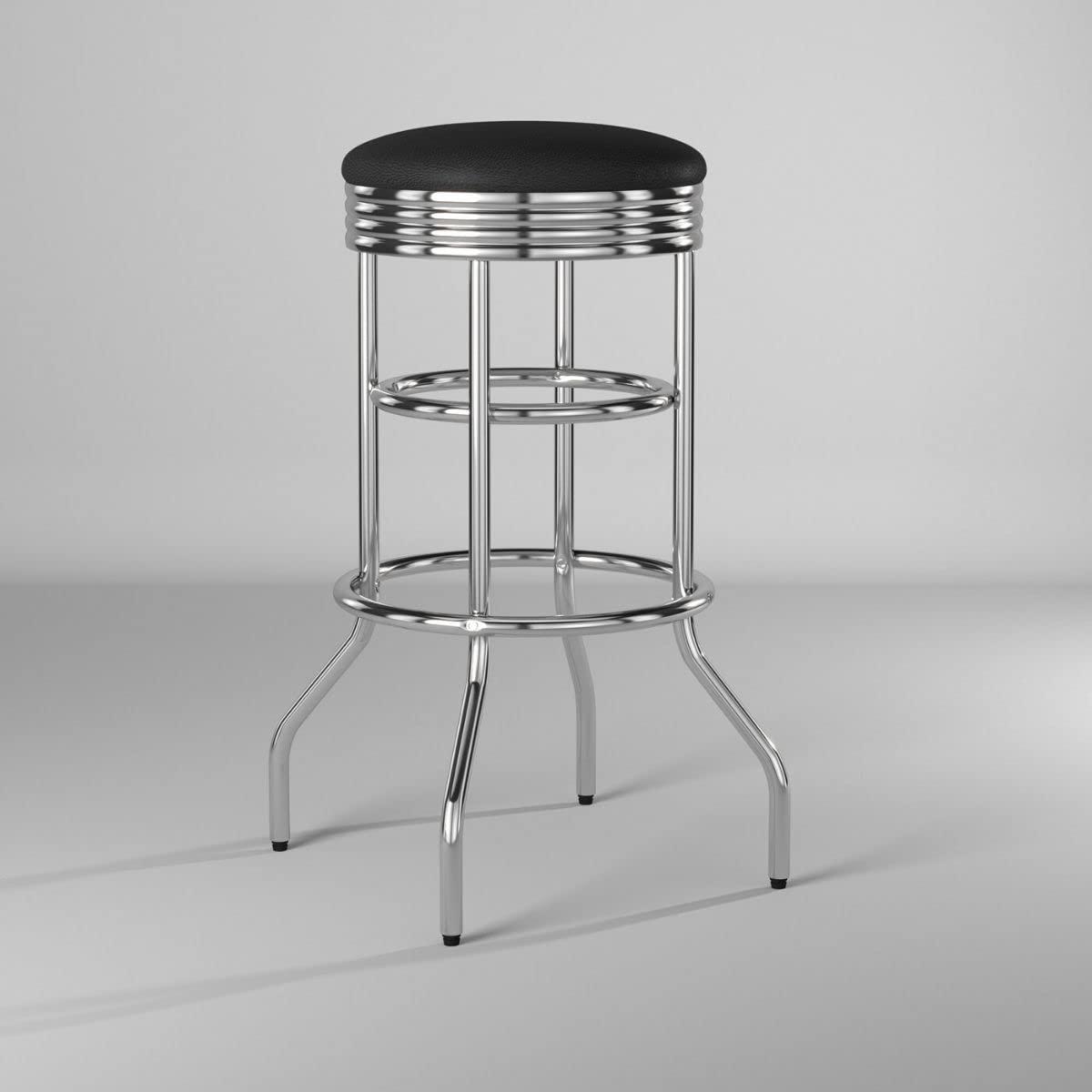 Trinity  30" Swivel Stool, Chrome