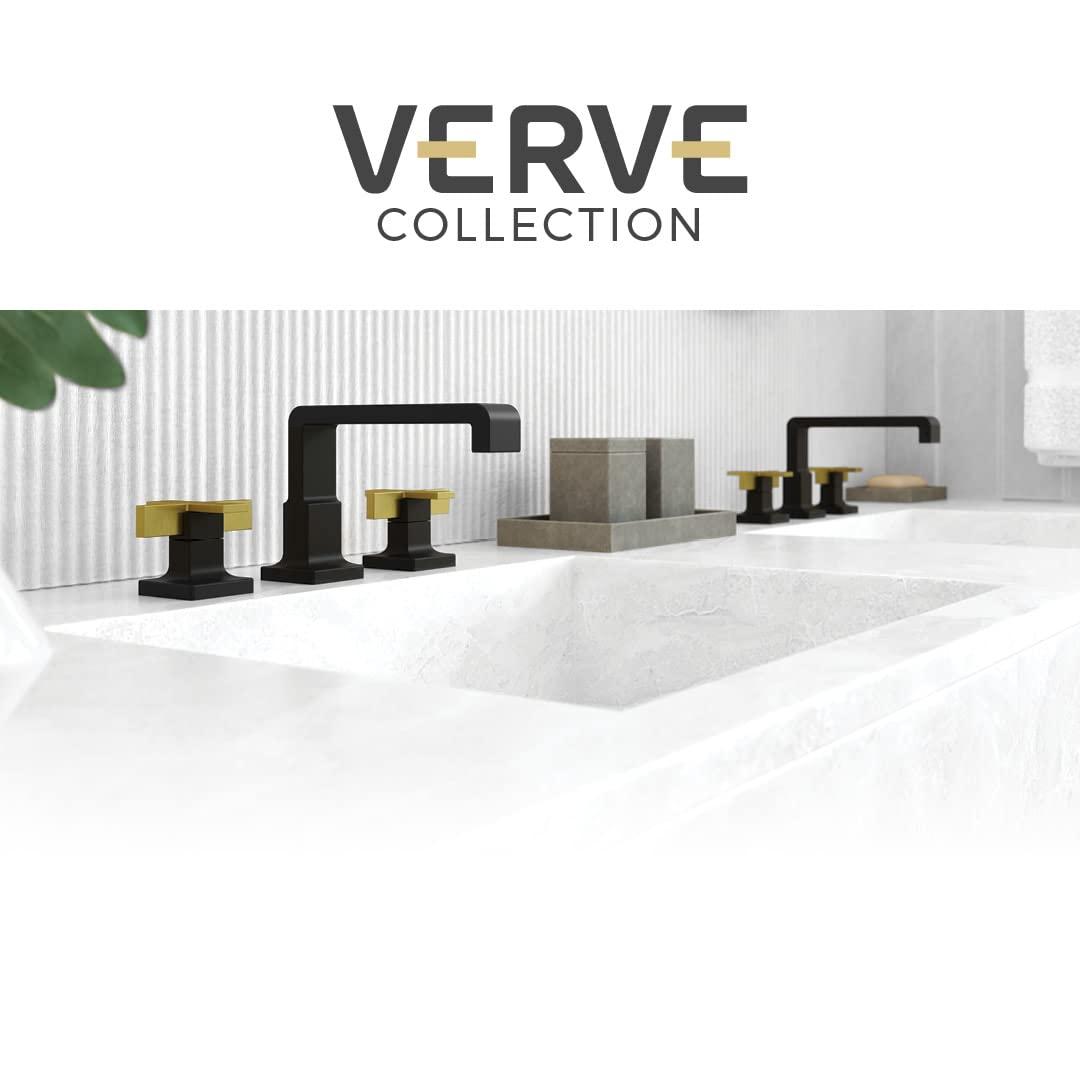 Pfister Bph-Vrvs Verve Wall Mounted Euro Toilet Paper Holder - Black