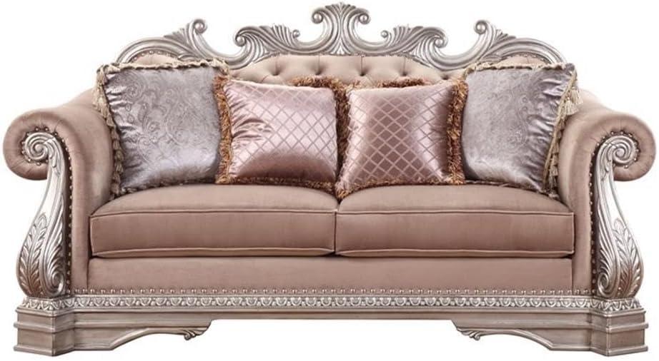 Andrew Home Studio Elfrieda 80'' Velvet Loveseat