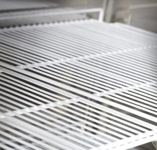 Commercial Refrigerator, 2 Door Stainless Steel Interior & Exterior Reach In, Solid Doors, (69K-162) Premium Reach-In Refrigerator - 54" W 49 Cu Ft.