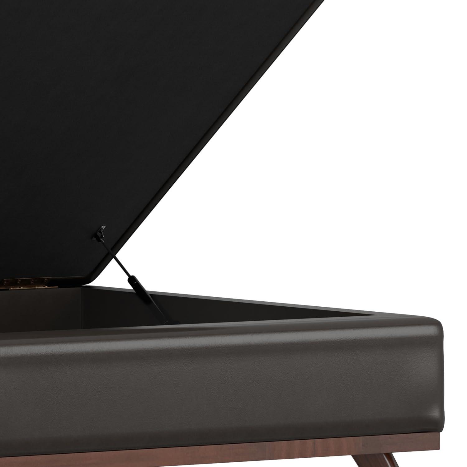 Owen Faux Leather Ottoman