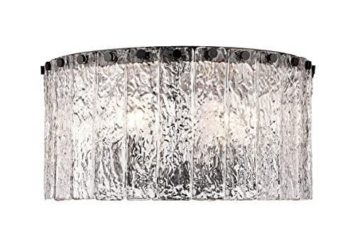 Z-Lite Glacier 5 - Light Flush Mount in  Matte Black