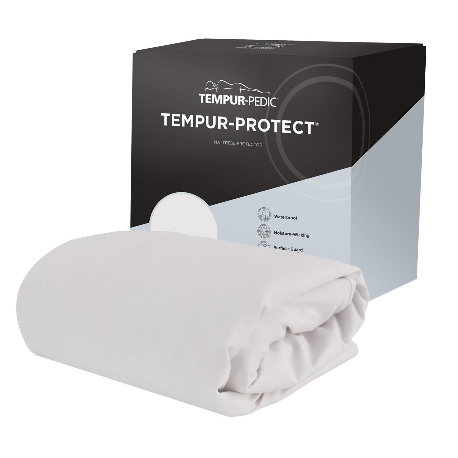 Tempur-Pedic Tempur-Protect Waterproof Mattress Protector, Twin XL, Adult
