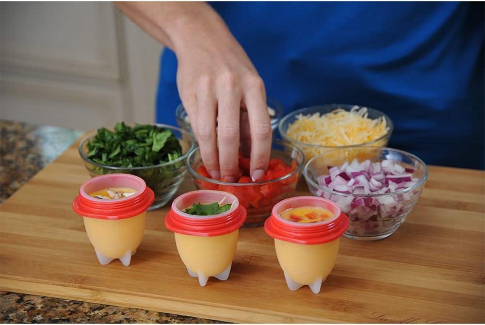 Egglettes Hard Boiled Egg Maker, 4 count