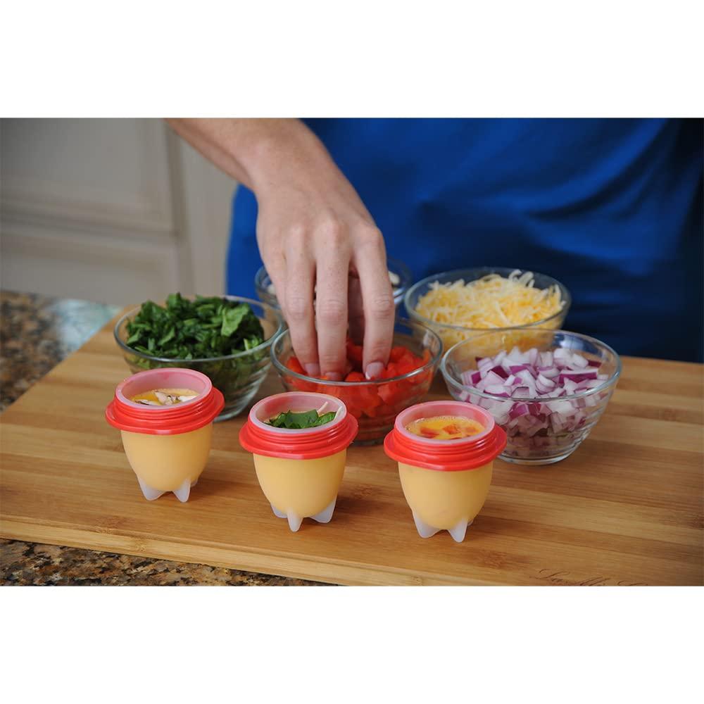 Egglettes Hard Boiled Egg Maker, 4 count