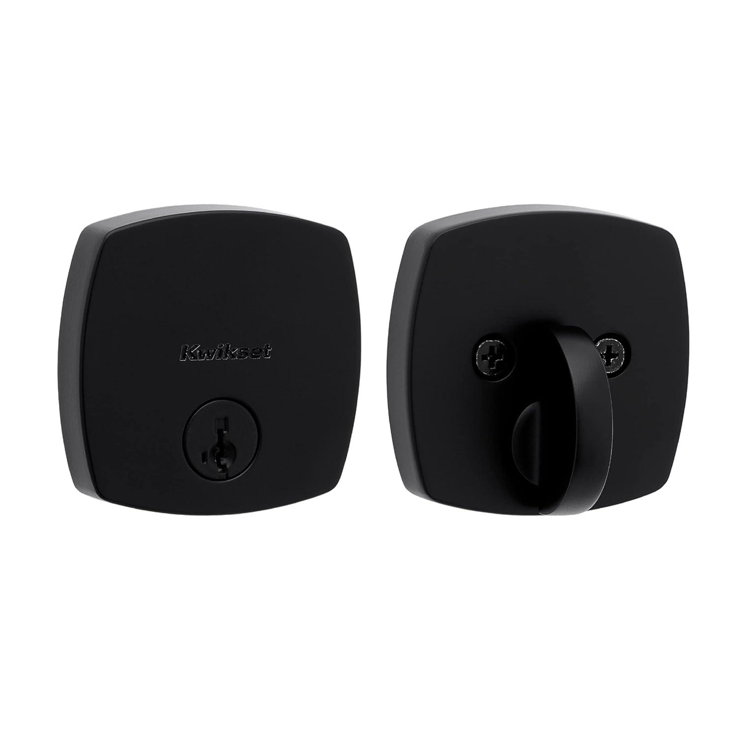 Midtown Interior Knob With Deadbolt Reversible Entry Set