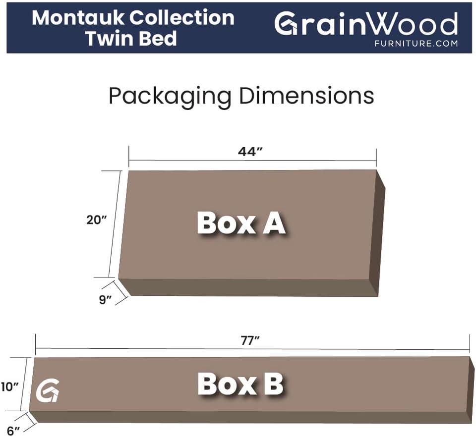 Montauk Solid Wood Panel Bed