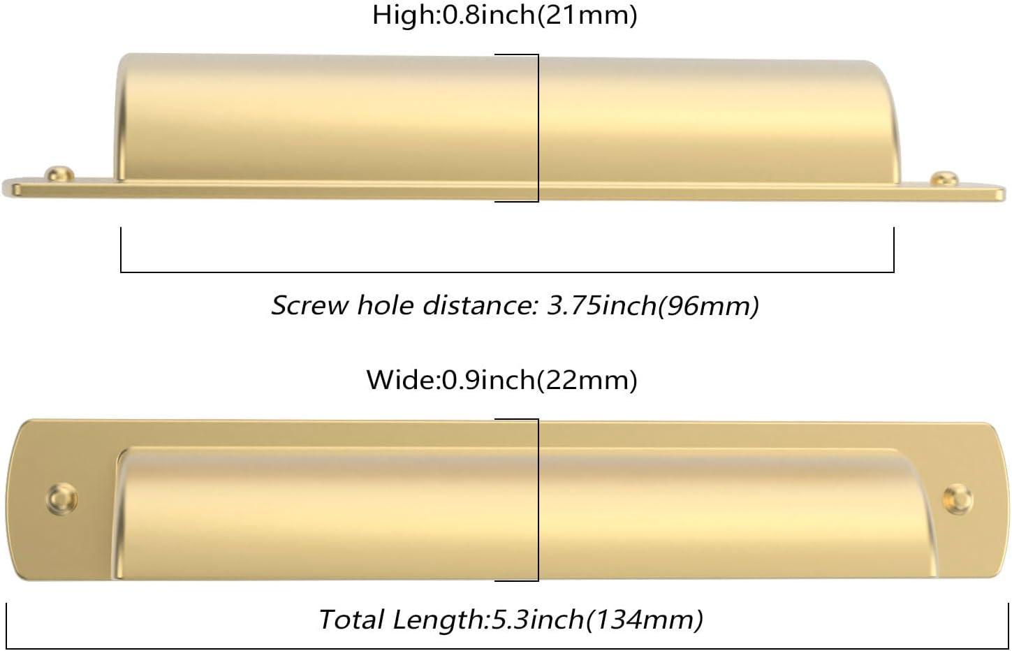 Cabinet 3 3/4" Center to Center Cup/Bin Pull Multipack
