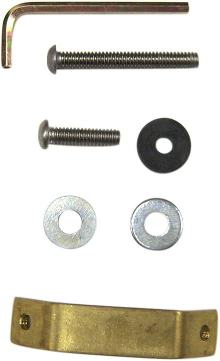 Stainless Steel and Chrome Tamper Proof Toilet Tank Locking Kit