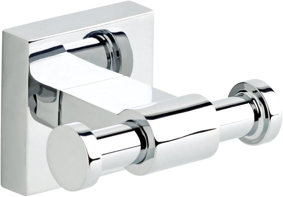 Maxted Polished Chrome Double Wall Mount Hook