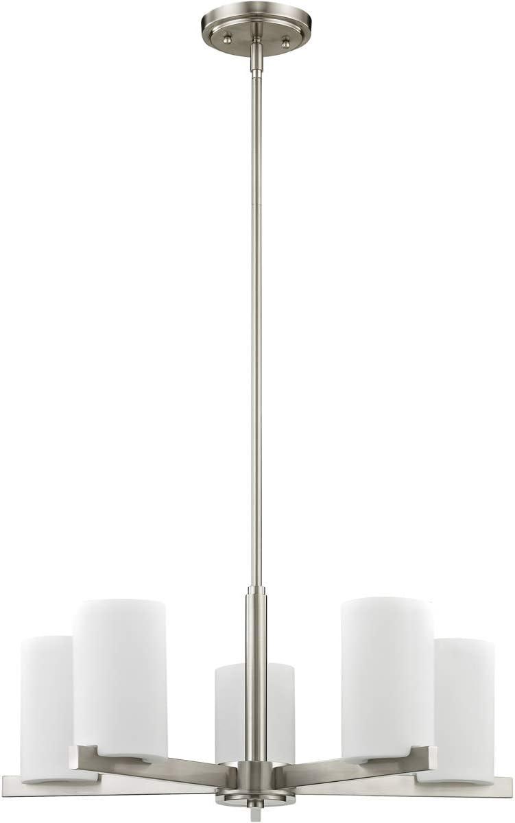 Livex Lighting Astoria 5 - Light Chandelier in  Brushed Nickel