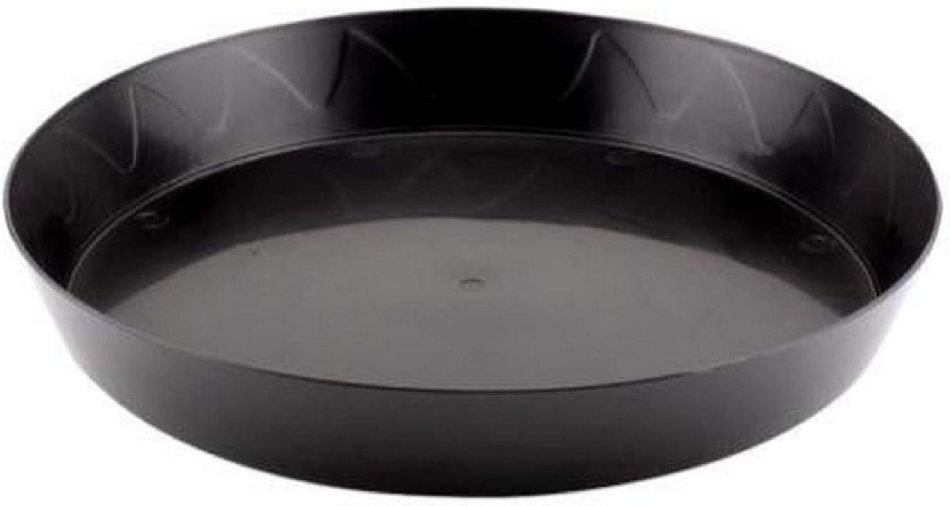 Exlonjet Heavy Duty Saucer with Tall Sides 25 Inch, Black (724946)