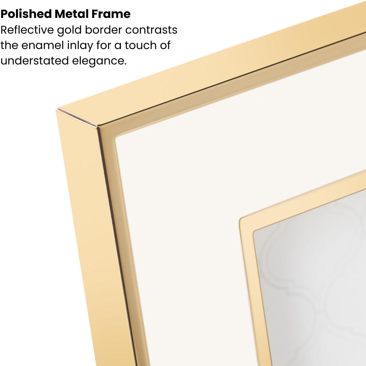 Regis Metal Gold Trim Picture Frame