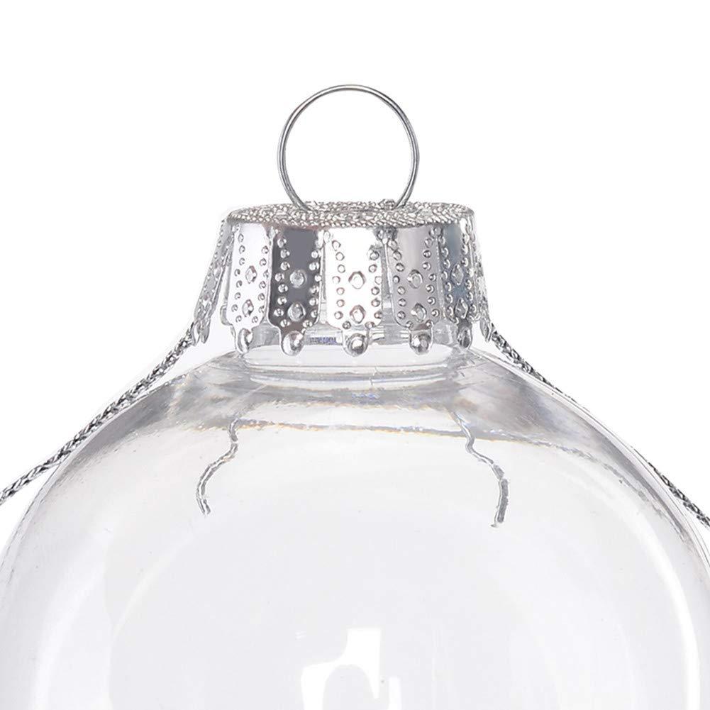 Clearance! Christmas Ornaments 12Pc Christmas Plastic Balls B, 12X Plastic Balls Christmas Decorations Off Promotions!