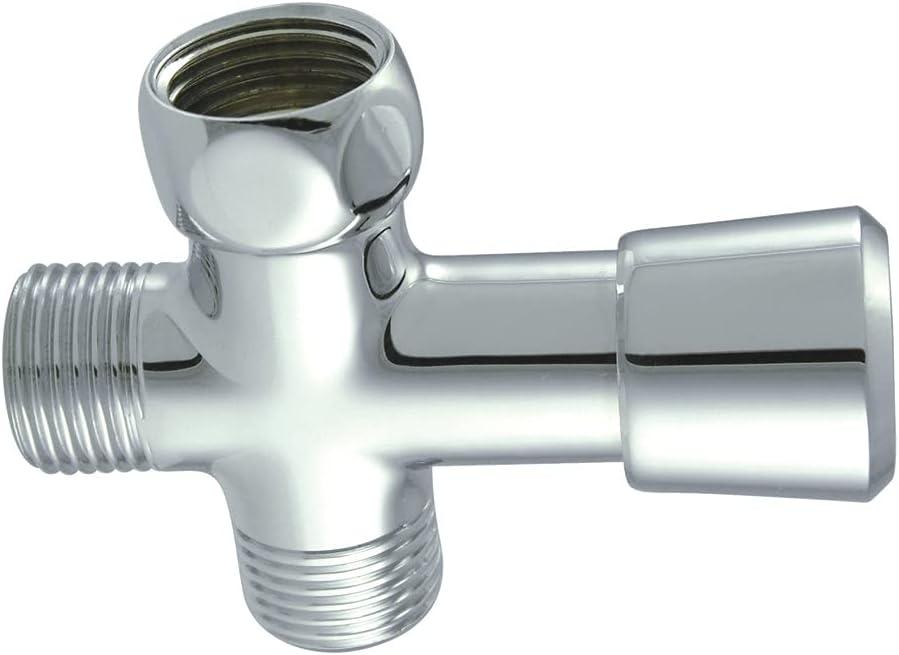 Kingston Brass K161A1 Shower Scape Shower Diverter, Polished Chrome