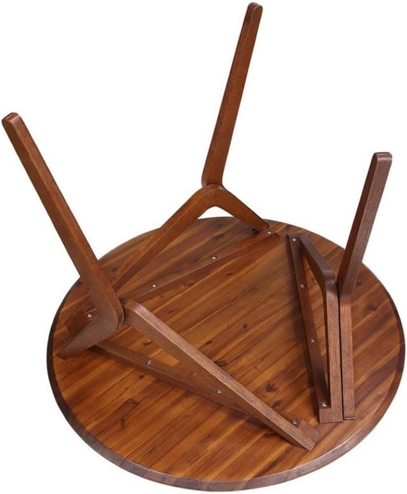 Sydney Adjustable Dining Table Brown - Boraam