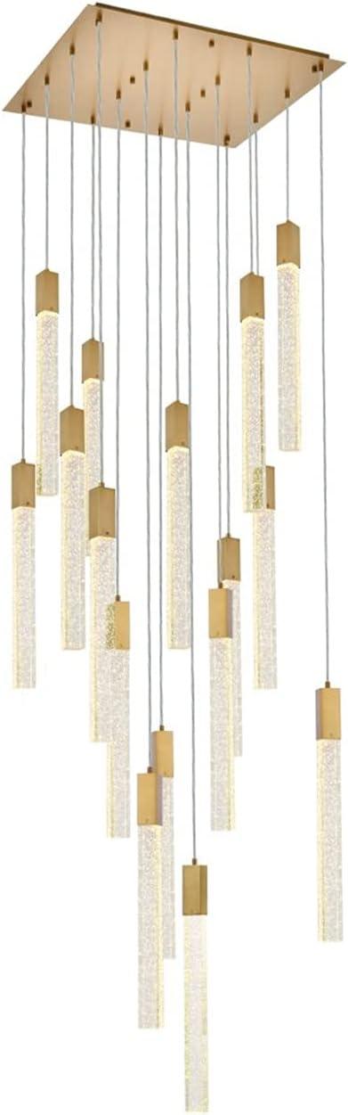 16 in. Weston 5 Lights Pendant in Satin Gold