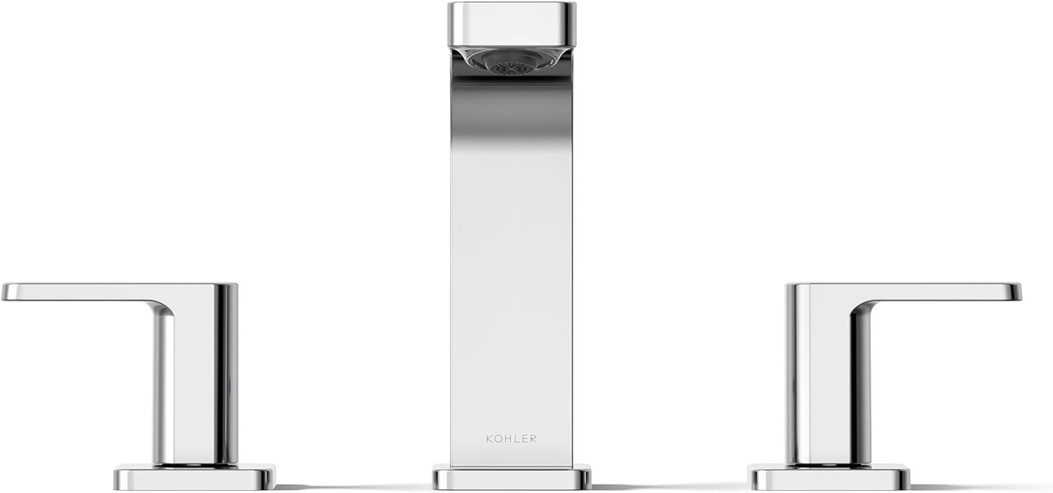 Parallel™Widespread Bathroom Faucet, 3-Hole Two Lever Handle Bathroom Sink Faucet, 1.2 GPM