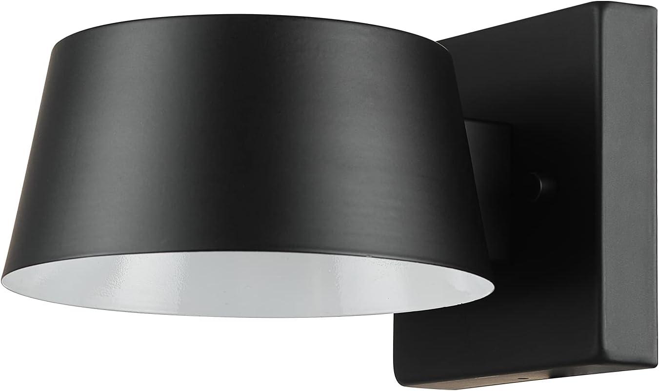 Maisel 8'' Matte Black LED Integrated Modern Outdoor Wall Lantern