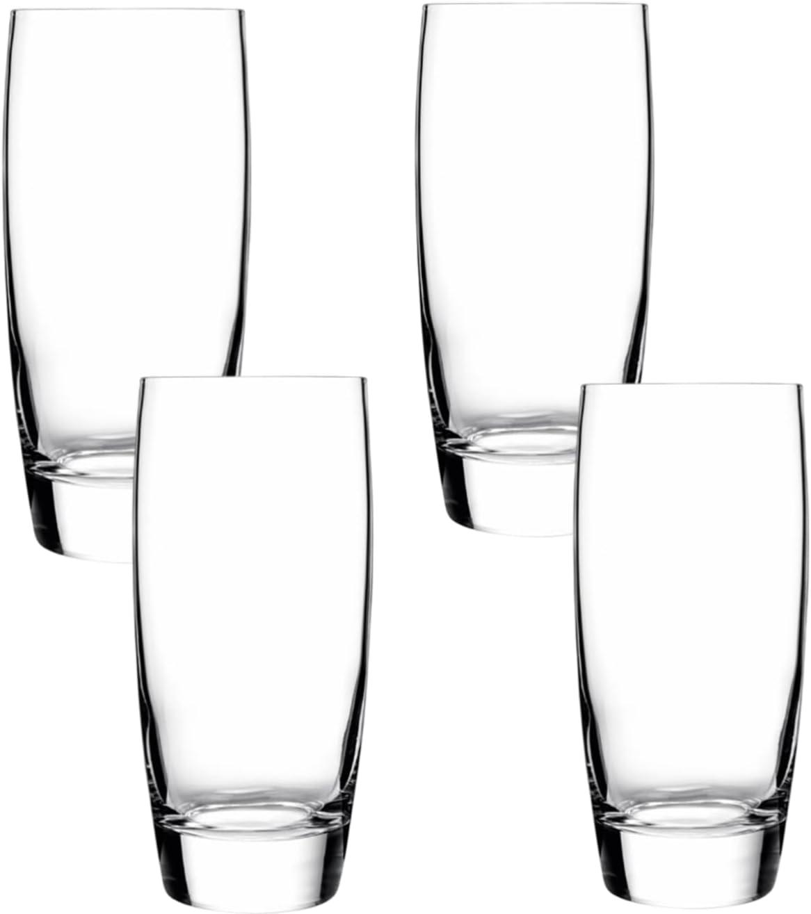 Luigi Bormioli Michelangelo Masterpiece Cooler Glasses - Set of 4, Clear