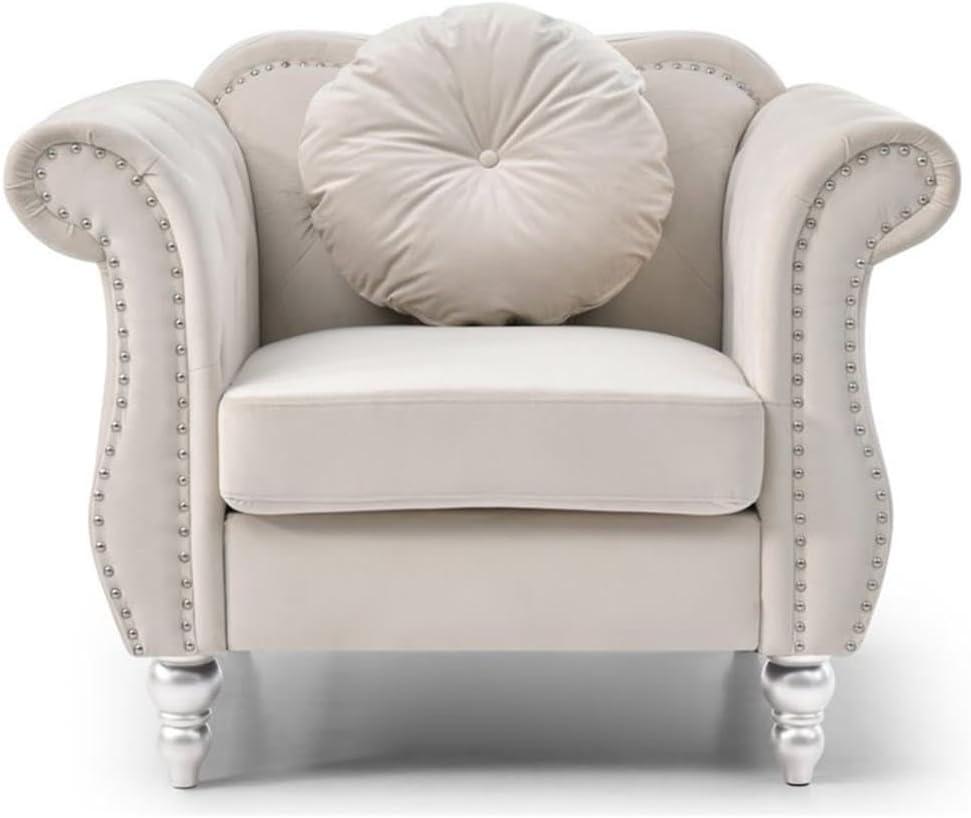 Hollywood Velvet Armchair