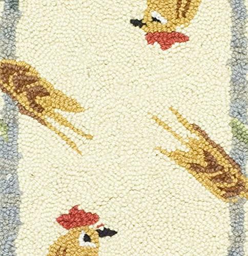 Chelsea HK56 Hand Hooked Accent Rug - Ivory - 1'8"x2'6" - Safavieh.