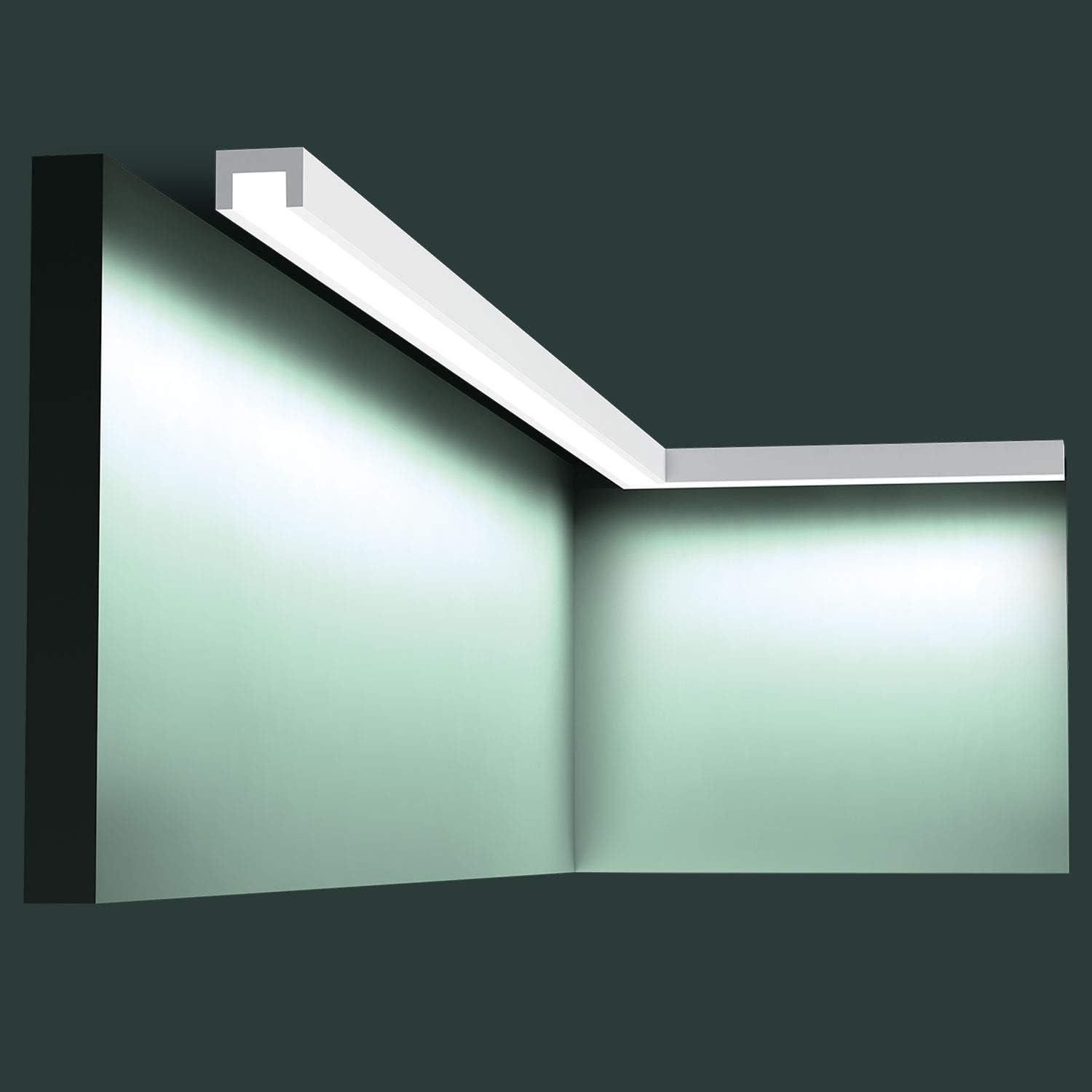 Orac Decor 0.75'' H x 78.75'' W x 1.13'' D Plastic Crown (Set of 6)
