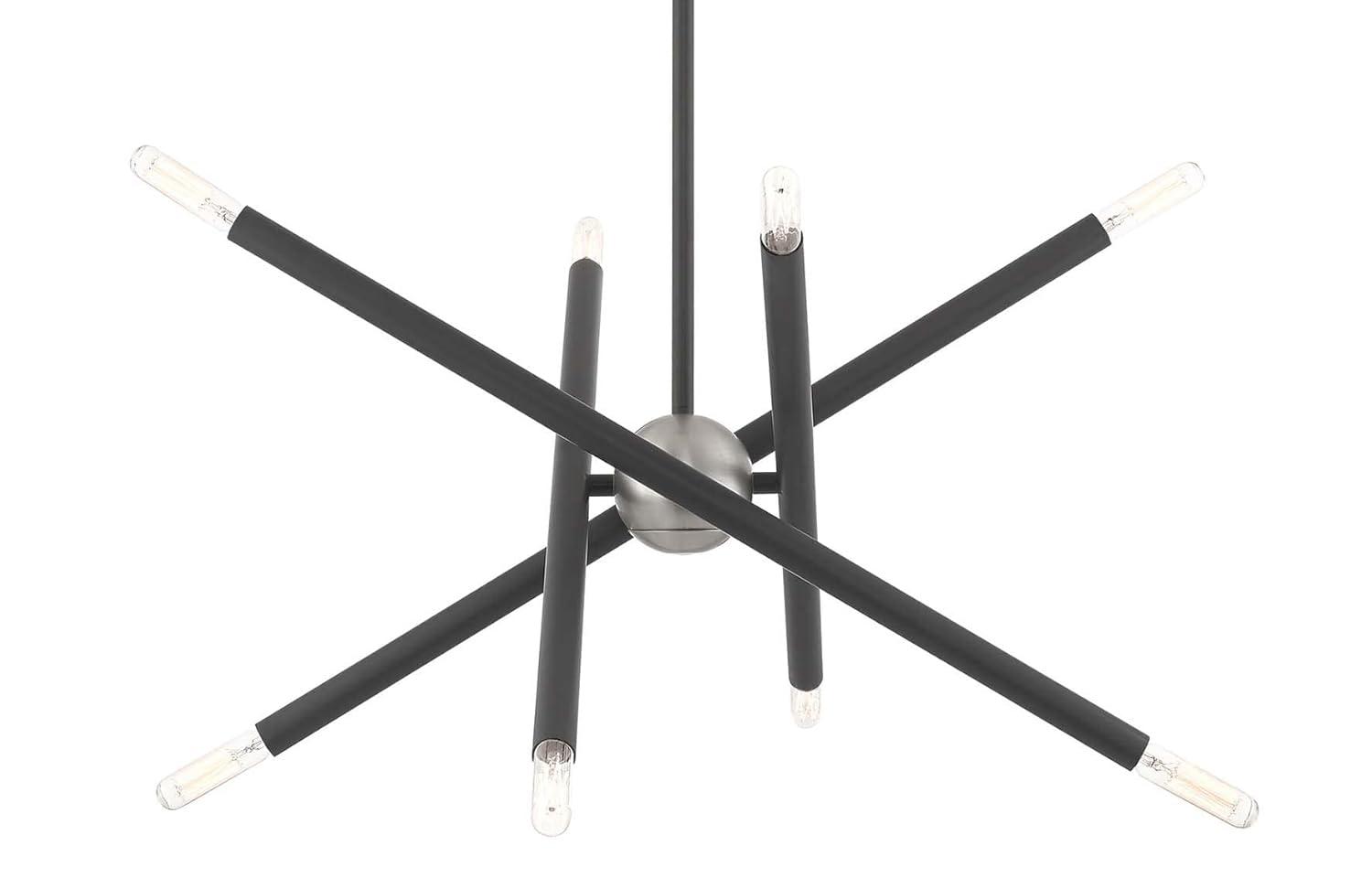 Livex Lighting Soho 8 - Light Chandelier in  Scandinavian Gray