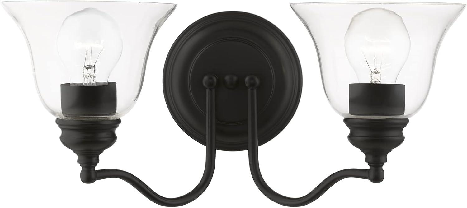 Livex Lighting Moreland 2 - Light Vanity in  Black