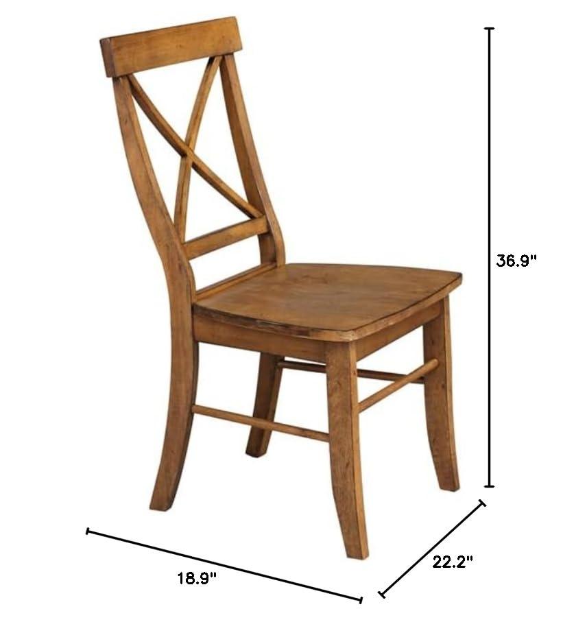 X-Back Chair with Solid Wood Seat