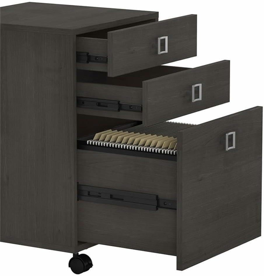 Bush Business Furniture Echo 3 L-Shaped Computer Desk Office Set