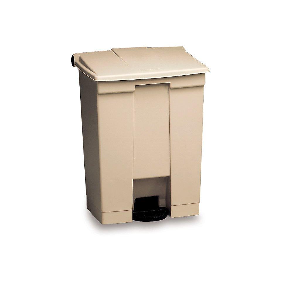 Rubbermaid Commercial Products Plastic Step On Kitchen Trash Can - 23 Gallons