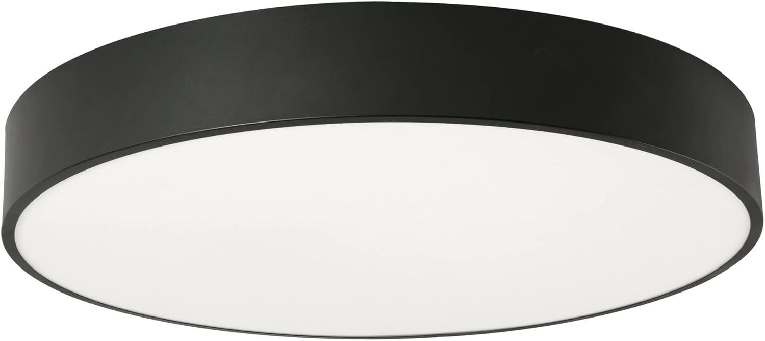 AFX Bailey 30" Flush Mount Black