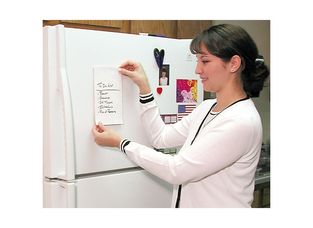 Master  Magnetics 08057 24-count 1" Square Peel & Stick Rubber Magnets