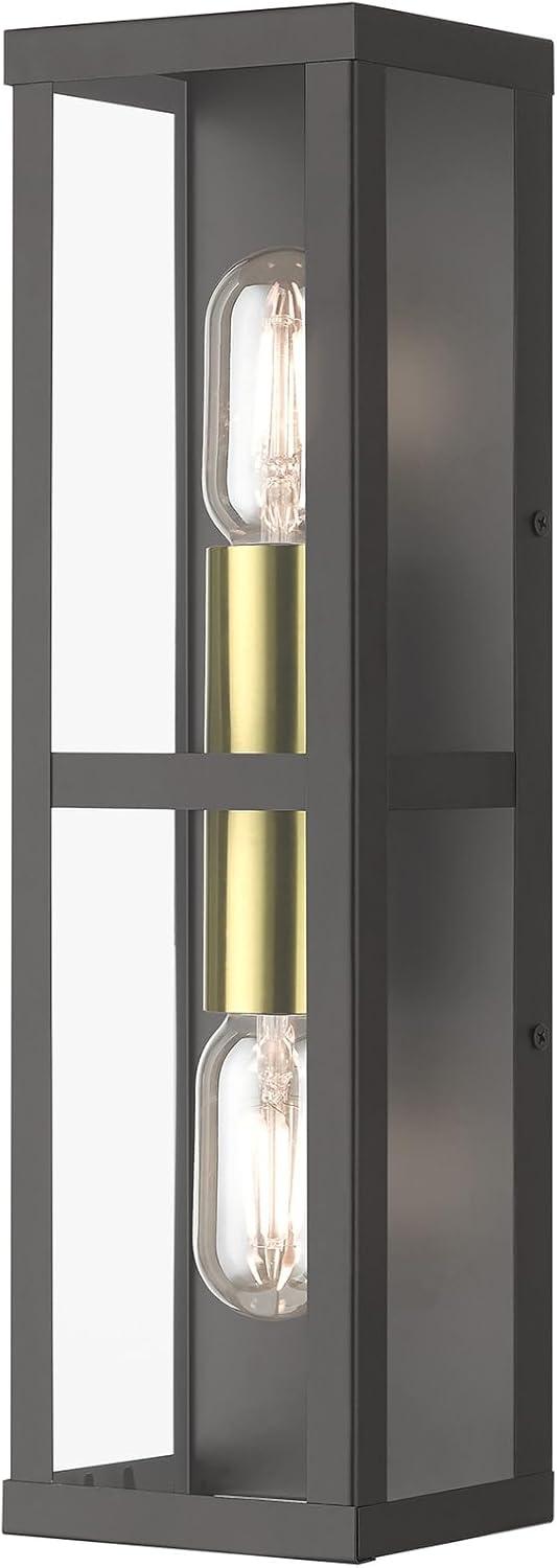 Livex Lighting Gaffney 2 - Light Wall Light in  Bronze/Antique Gold