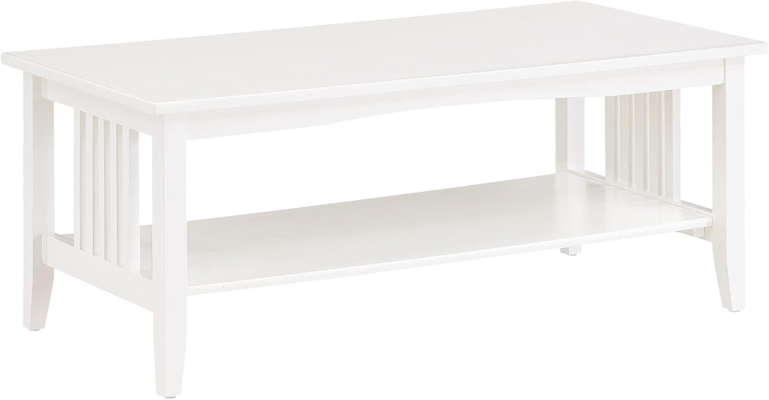 Sierra Coffee Table Engineered Wood in White Finish