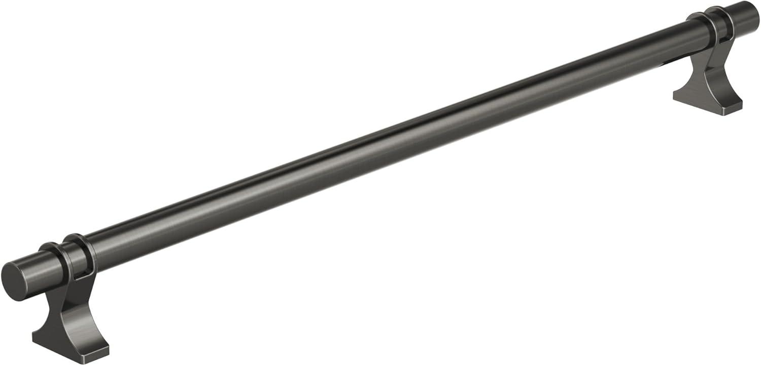 Amerock Davenport 18 inch (457mm) Center-to-Center Gunmetal Appliance Pull