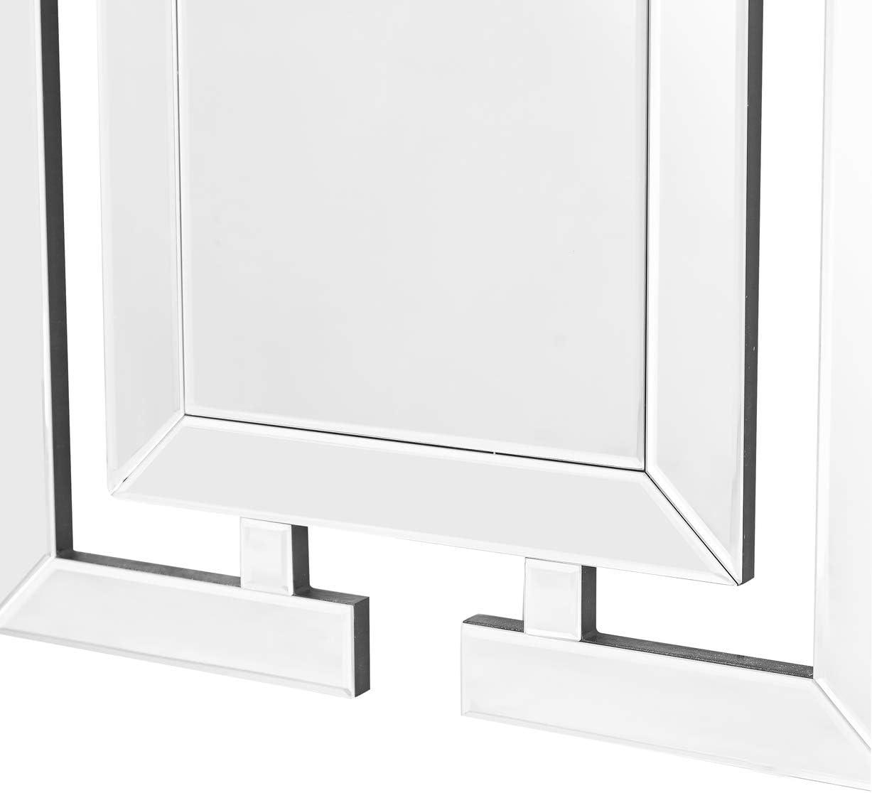 Sparkle 47" x 21" Clear Beveled Edge Glam Mirror