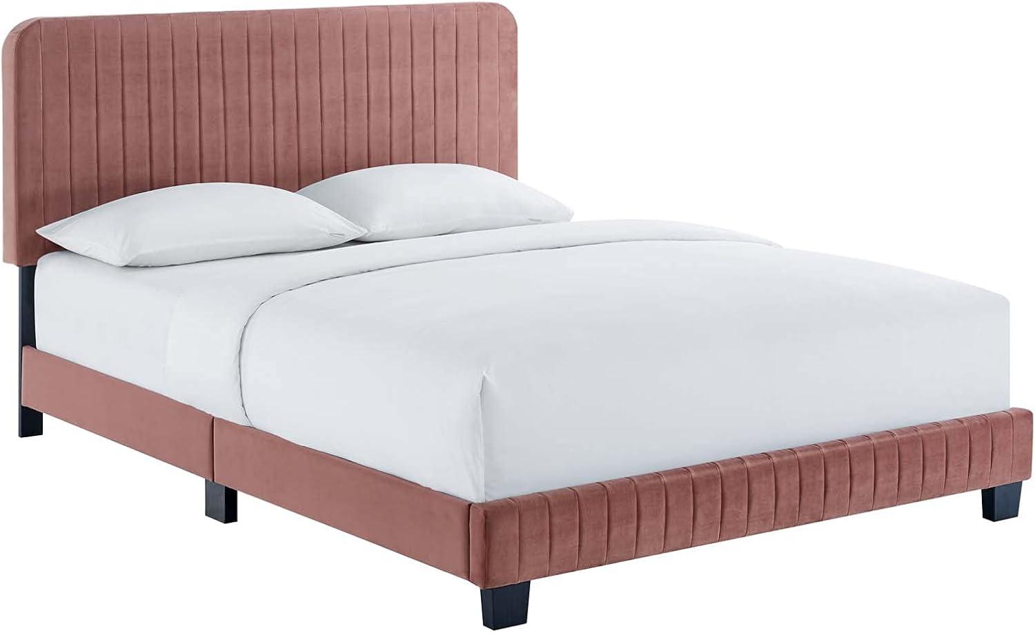 Celine Upholstered Standard Bed